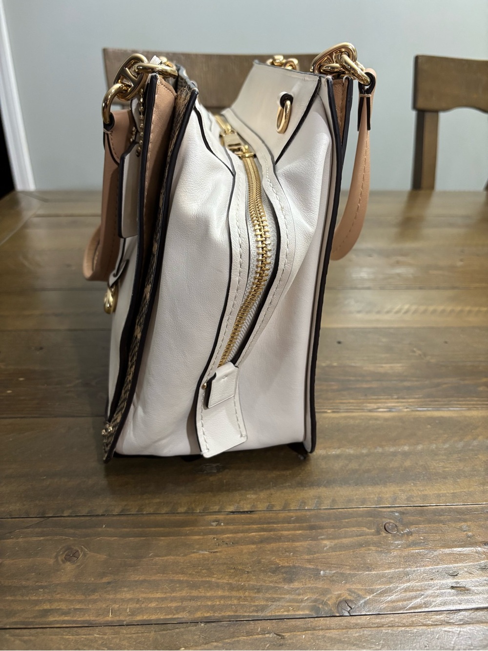 Coach Dreamer 36 in Colorblock with Snake Detail - Picture 4 of 16